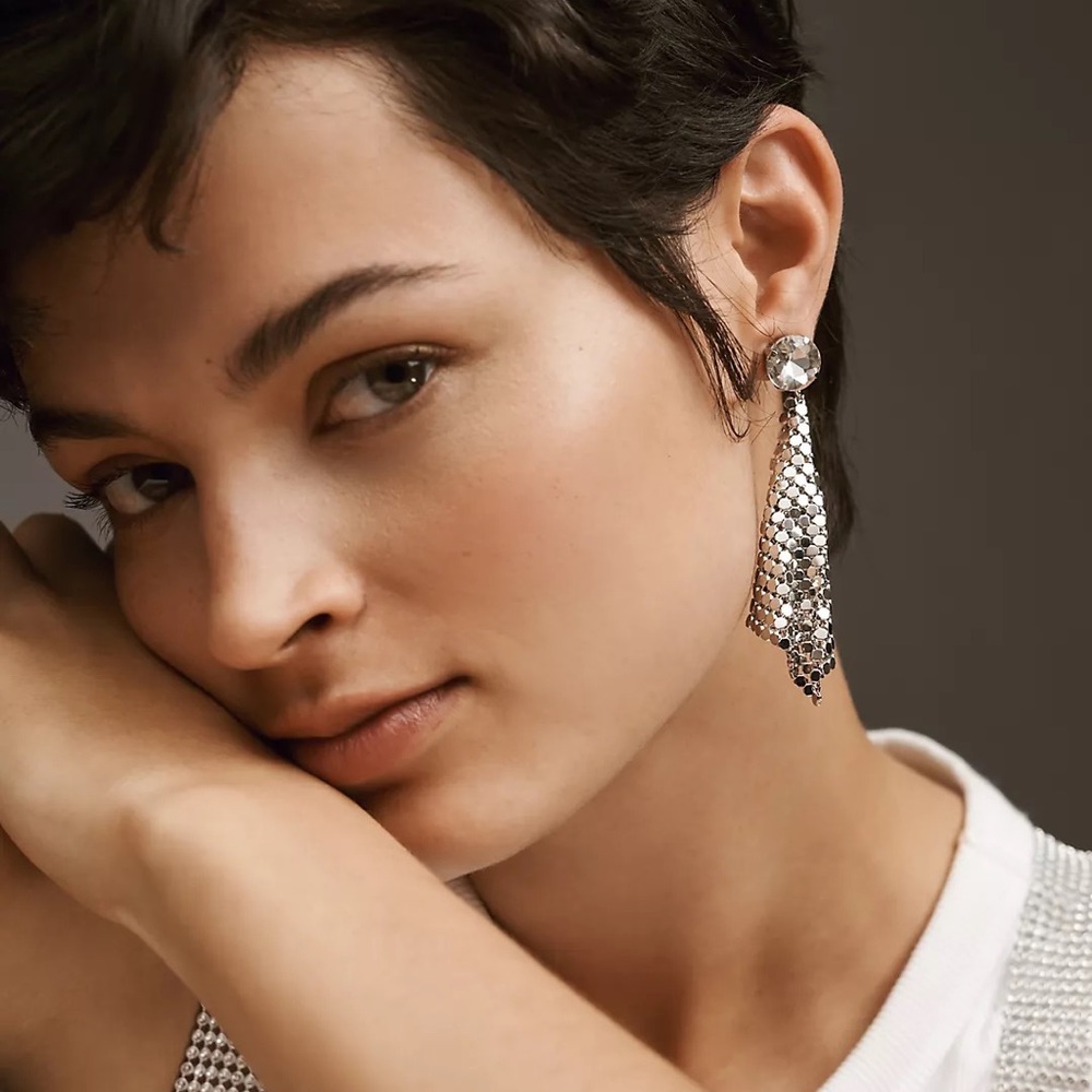Chainmail Drop Earrings